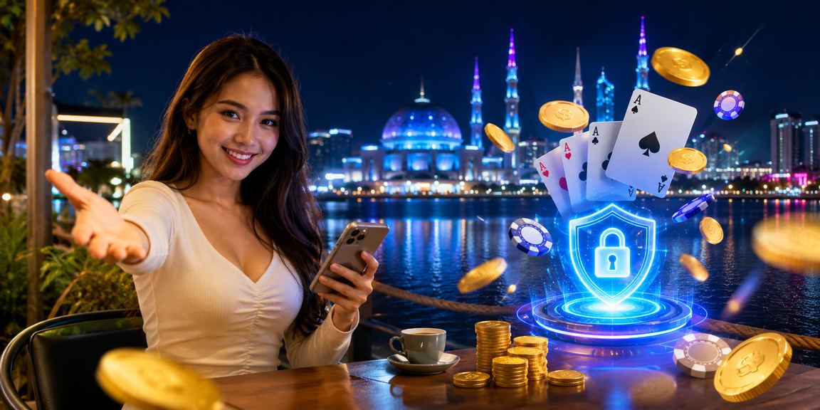 A Selangor player enjoying online poker securely